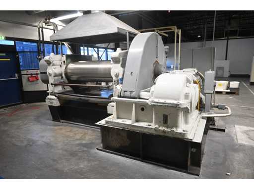 Paul Troester Gummi 2-Walzen Mischwalze