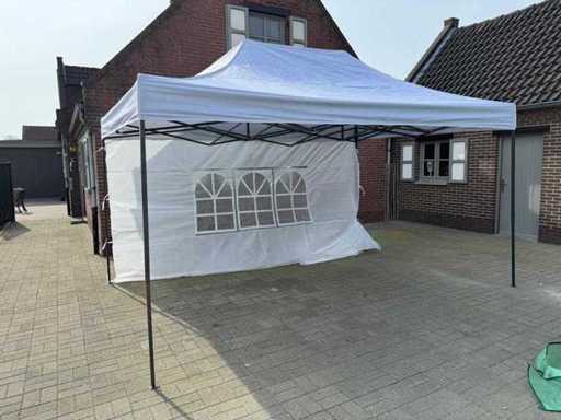 MaxxGarden łatwy namiot imprezowy – z 4 bocznymi ścianami
