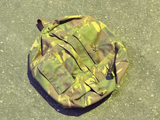 Petrecere a sacilor de dormit cu model de camuflaj