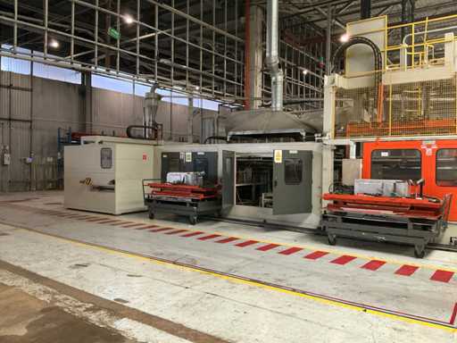 1995 COMI/RIGO SL200X90X55 Impianto di termoformatura NG-DX