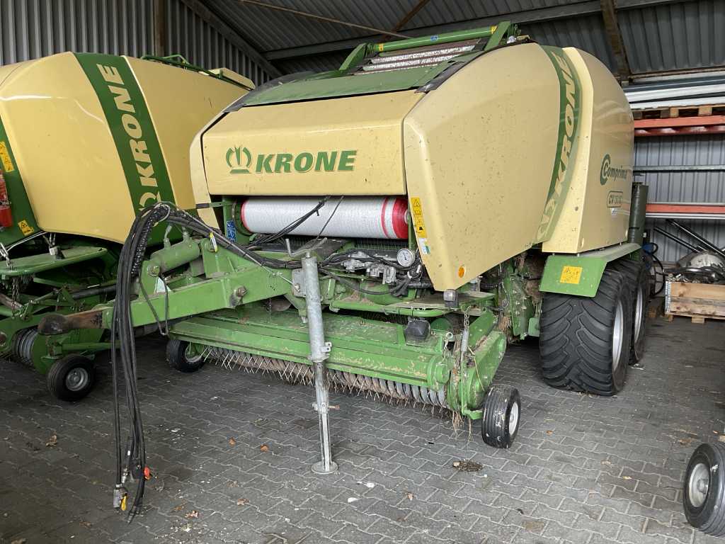 2016 Krone Comprima CV 150 XC Combinație presa de balotat-înveliș