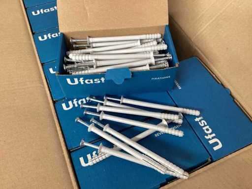 UFAST UHS08120 Nylon-Aufschlagstopfen 8x120 mm (1000x)