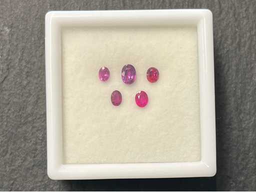 Robijn 1.04 carat natuurlijke robijn