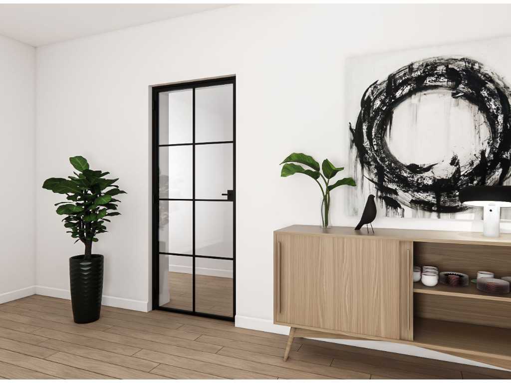CLASSIC STEEL DOOR concept (8-glass division) made of high-quality steel, right-hand - 50x880x2040