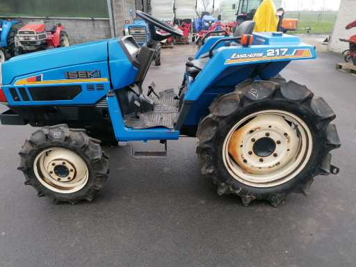 Iseki TU217F All-wheel drive mini tractor