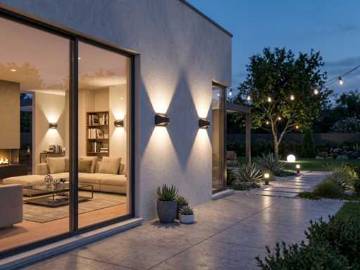 7.5W LED Wandlamp design zand zwart warm wit(24x)
