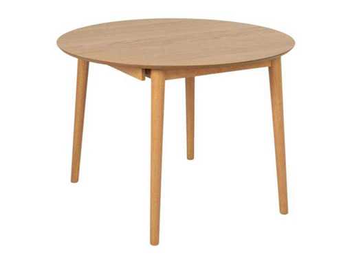 fonQ - Evolve Folding Dining Table - Ø 115 cm - Oak - Dining Table