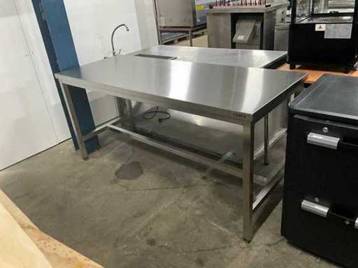 Saro RVS werktafel
