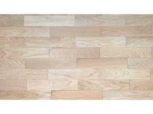 Vloerplank Massief Europees Eikenhout Natur 4V Ongefinisht