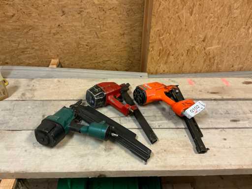Pneumatische spijkermachine (3x)