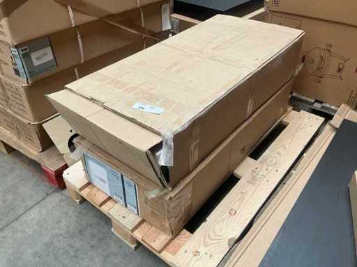 Lunastone white Sink 100cm (2x)