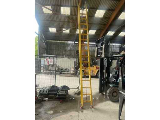 Staltor 2x17 Polyester Sliding Ladder