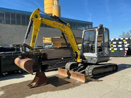 Excavatrice Midi Wacker Neuson 50Z3 RB 2011