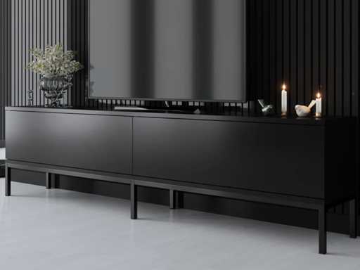 TV-standaards - Zwart 180cm