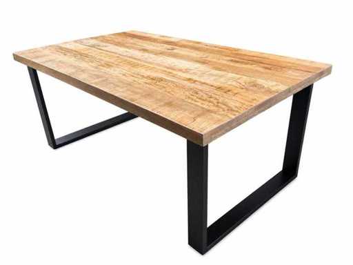 Table à manger en bois de manguier Mahom 180x100 Upoot
