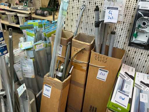 3 cutii de stâlpi de copertină