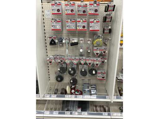 Fournée de papier sablé pour ponceuse