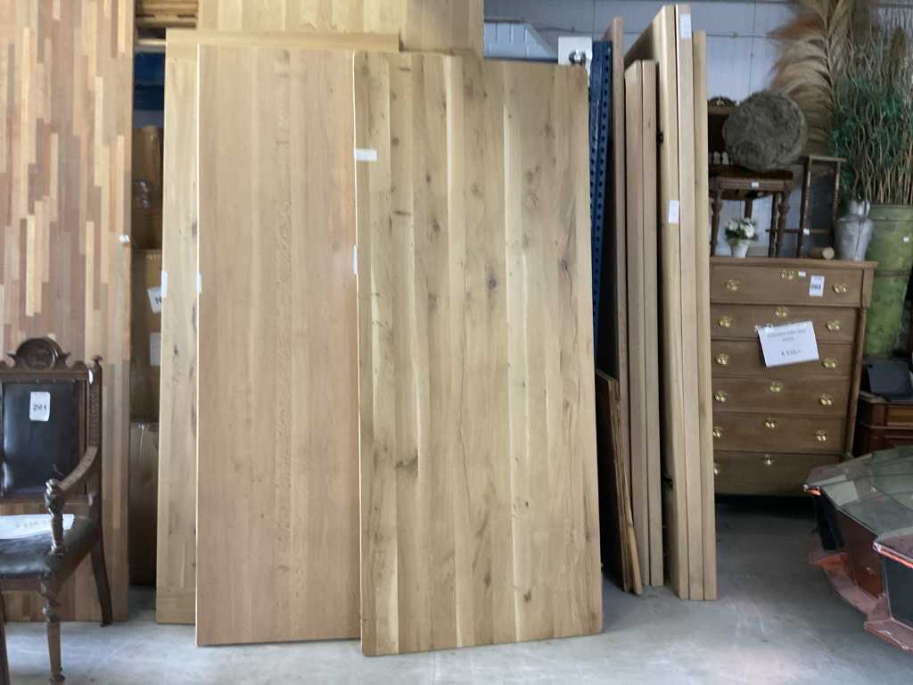 Oak table top 240x100 cm