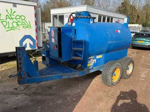 1999 Steenbergen CIB 300 Mobile horizontal storage tank