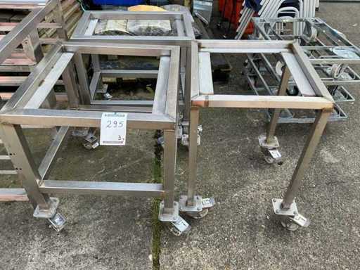 Edelstahlständer für die Maschine (3x)