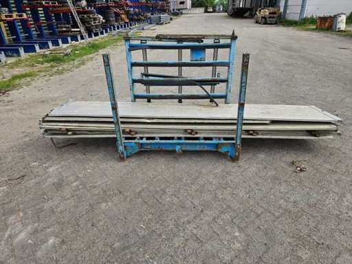 Aluminiowe boczne deski boczne dla naczep