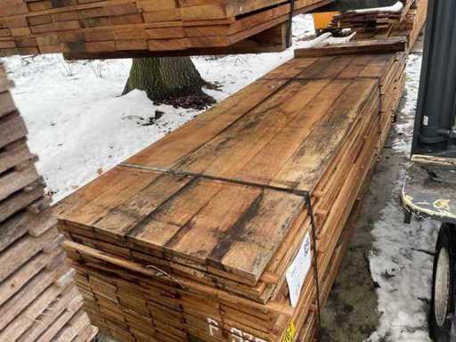 Angelim Pedra beschoeiingsplanken 3000-4000x150x20mm (144x)