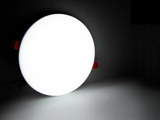  18W recessed LED Panel with clamping system 6000K (10x)