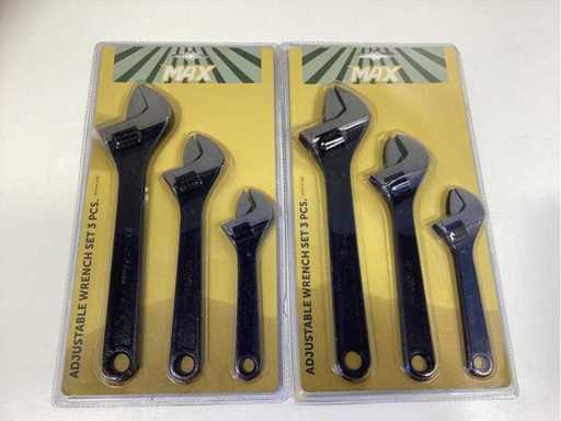 Bahco-Set 3 Stück (2x)
