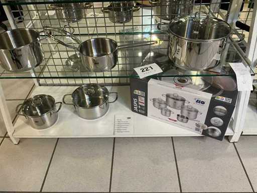9-piece cooking pot set ELO