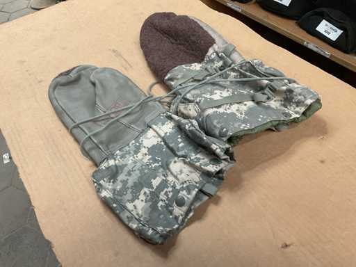 Ensemble de mitaines pour temps froid extrême