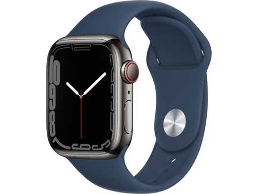 Apple - Series 7 - Smartwatch GPS+ Graphite Stainless Steel
