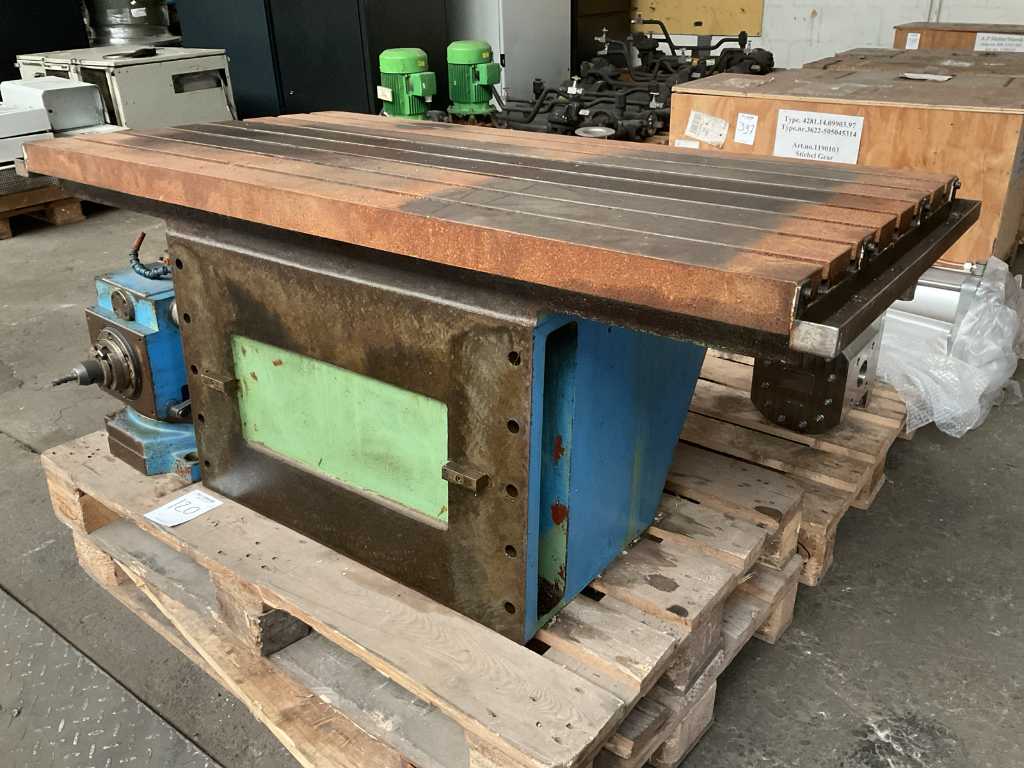 Milling unit and table
