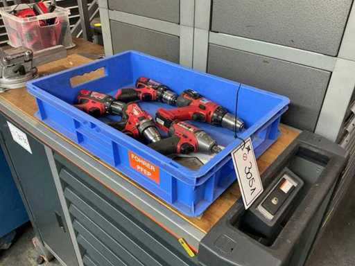 MILWAUKEE Assortment Power Tools 12/18 V