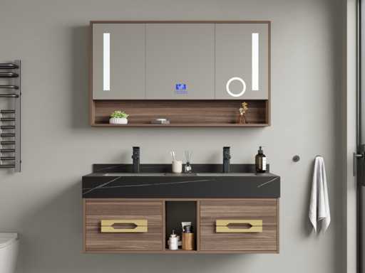 Zestaw mebli łazienkowych - Vonato - Ardène 120 - 0 - 2-osobowy 120 cm