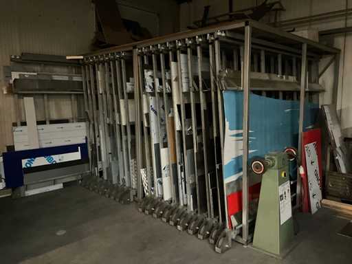 Vertical roller plates insert (2x)