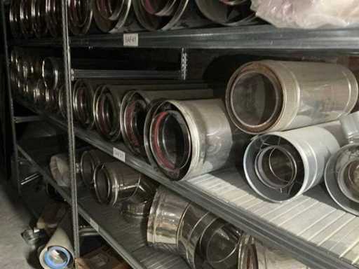 Série de conduits et accessoires en acier inoxydable
