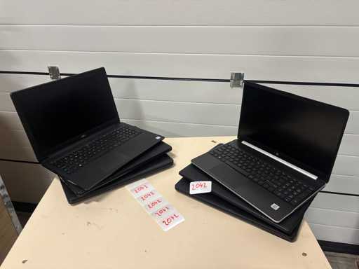 Partia laptopów 6x 