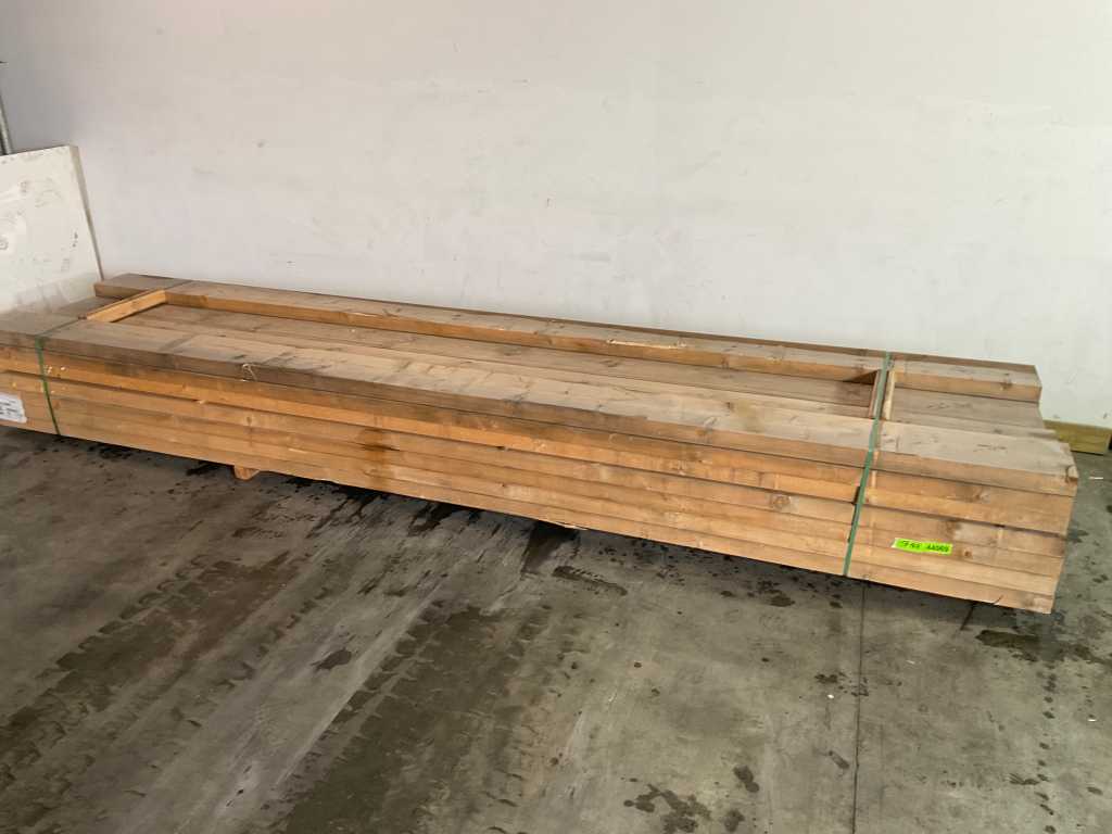 Spruce beam 480x27.5x7.5 cm (8x)
