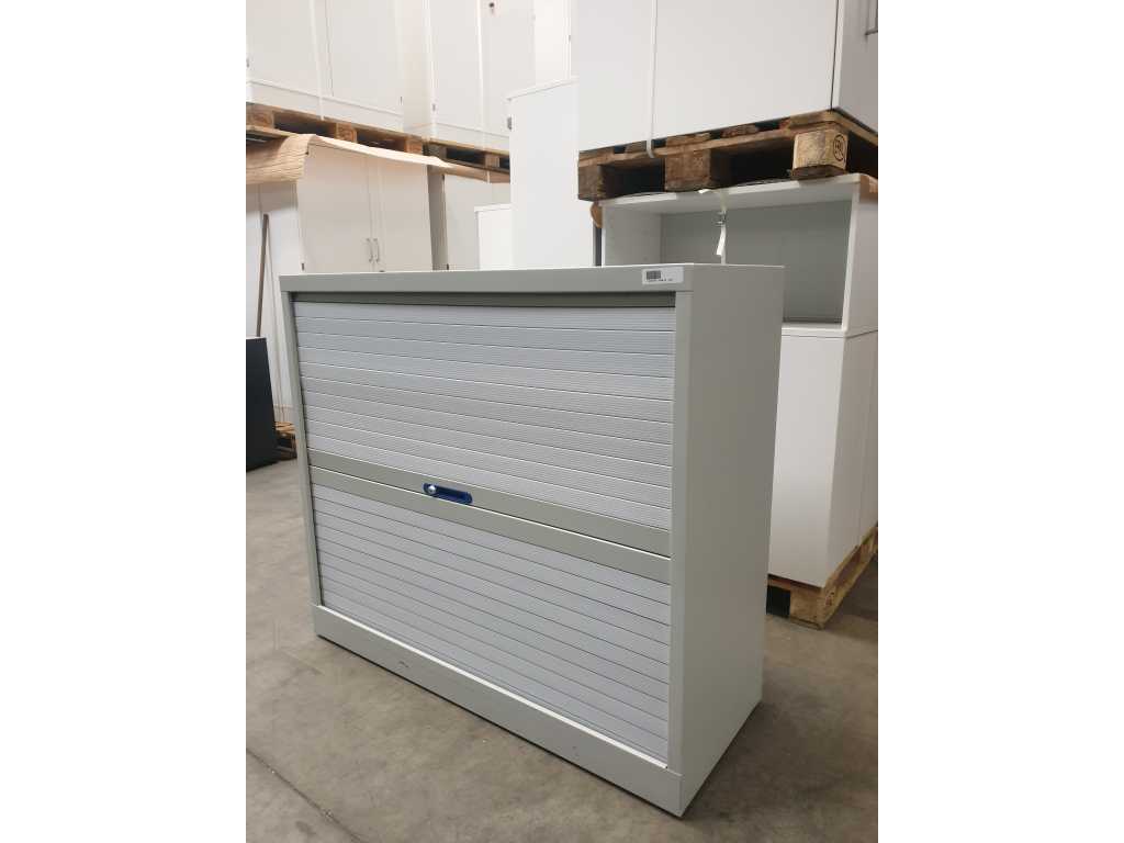 2 x Half-height roller shutter cabinet 