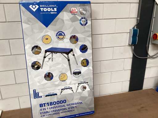 BRILLIANT Werkbank 4 in 1