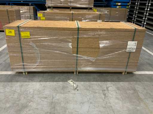 Plaque OSB 2500x675x22mm GBF4 (41x)