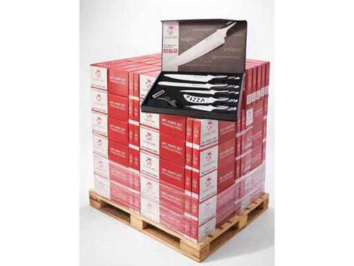 Conjunto de 50 juegos nuevos de cuchillos en la caja de presentación