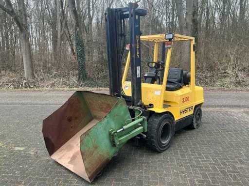 1994 Hyster H3.00XM Vorkheftruck met kiepbak