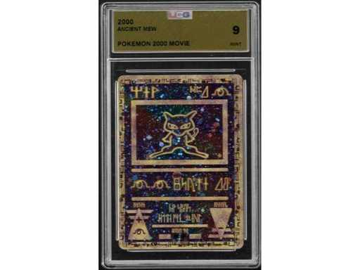 UCG 9 2000 Ancient Mew Movie Promo Graded Pokémon card