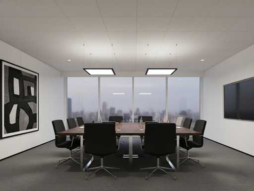 40W 4000K 60x60 LED Panels black (30x)