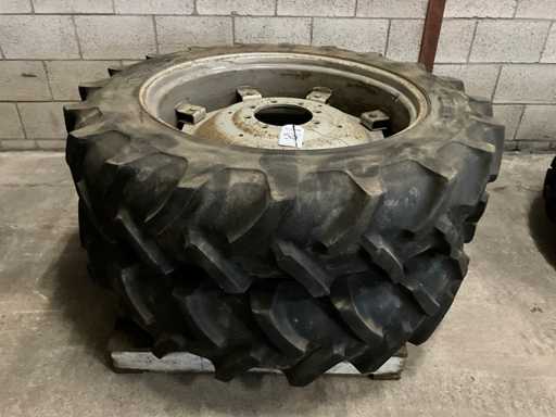 Michelin 13.6 R 38 BIB’X Band met velg (2x)