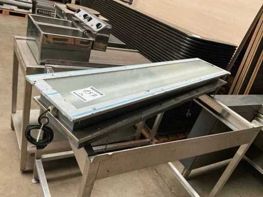 Illuminazione per catering in acciaio inox (2x)