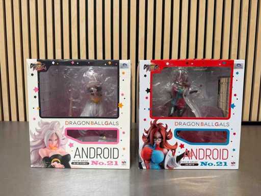 MegaHouse - Dragon Ball Gals Android No.21 collection figures (2x)