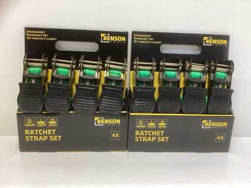 Strap set - 4-piece - 4.5m (2x)
