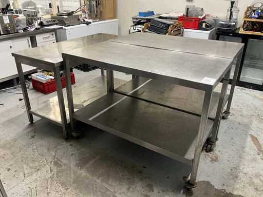 RVS Werktafel (3x)